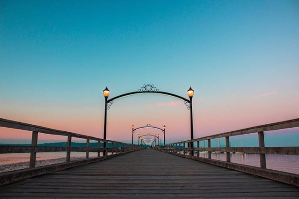 Sunrise on Hawthorne Pier
